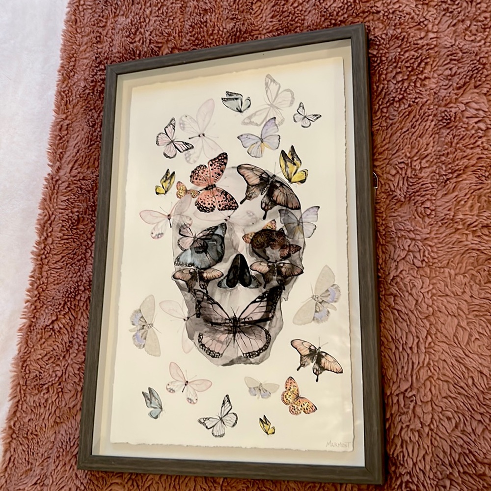 Skeleton wall decor